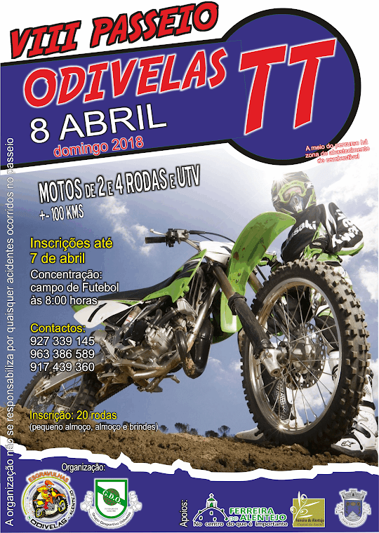 VIII Passeio TT em Odivelas