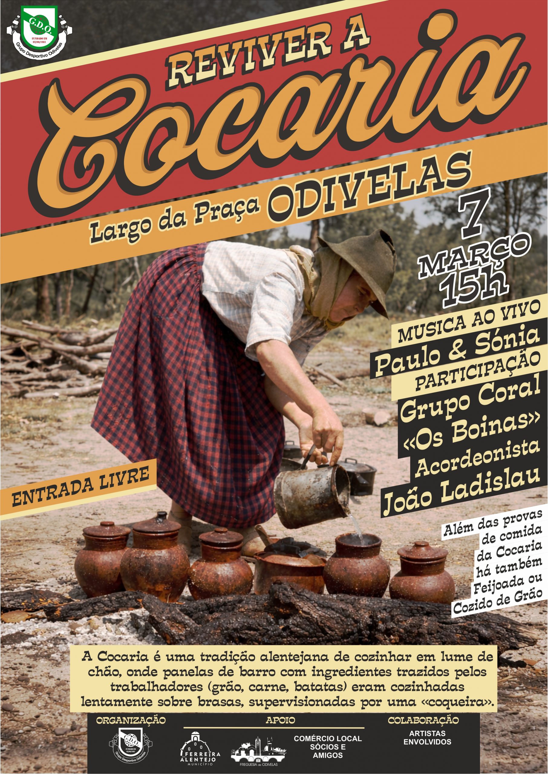 Reviver a Cocaria – Largo da Praça – Odivelas